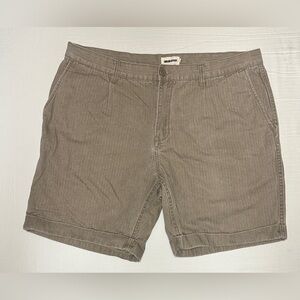 Taylor Stitch Stripe Shorts (Size: 38)